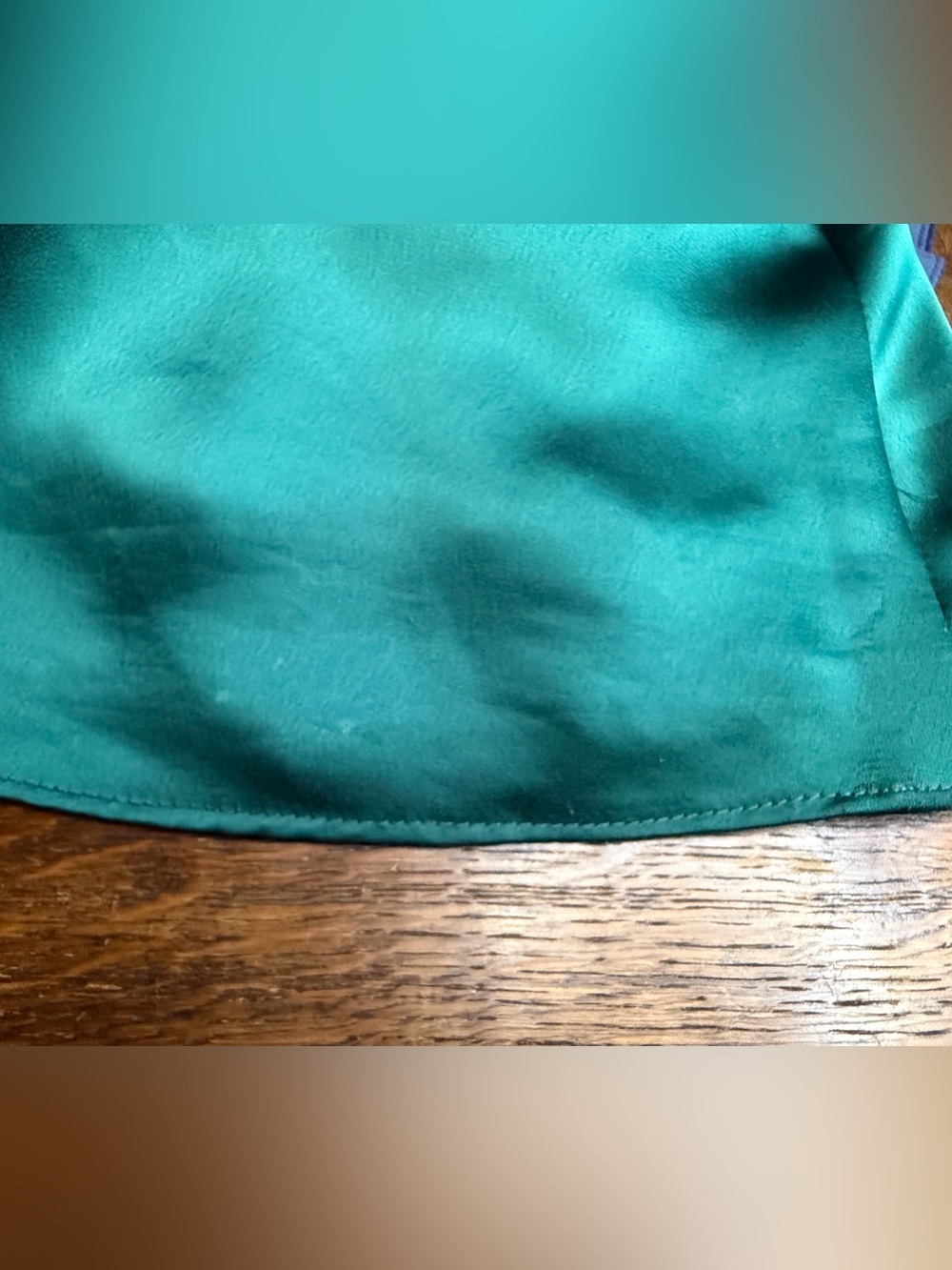 Morilee 21810 Emerald Green Silky Satin Bridesmaid Formal Gown Size 22 - Picture 12 of 12